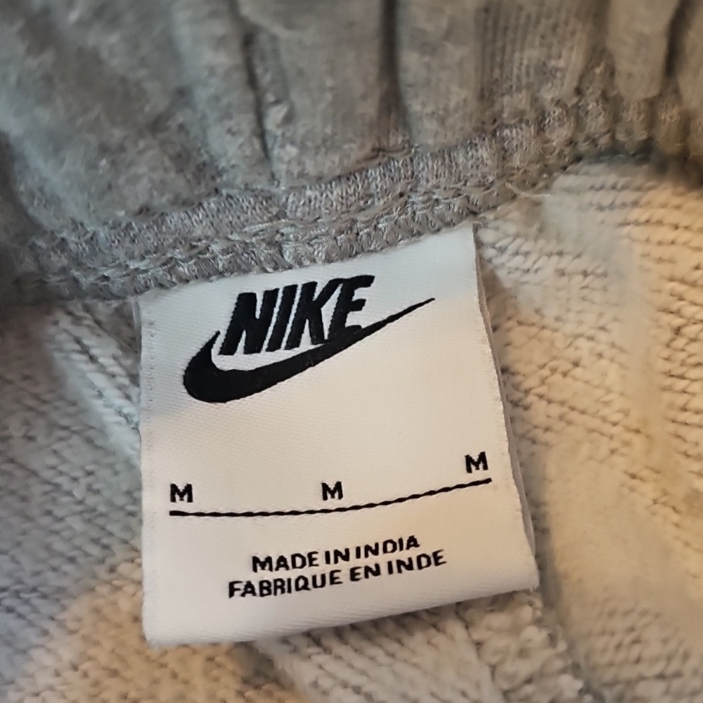 Nike Sportsweat Club Fleece Joggers Light Grey - Picture 4 of 8